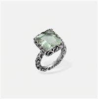 Anillo Maria e Luisa Jewels Mujer in Plata Prasiolite